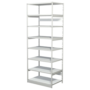 Aktenregal, Büroregal - Steckregal ohne Rückwand