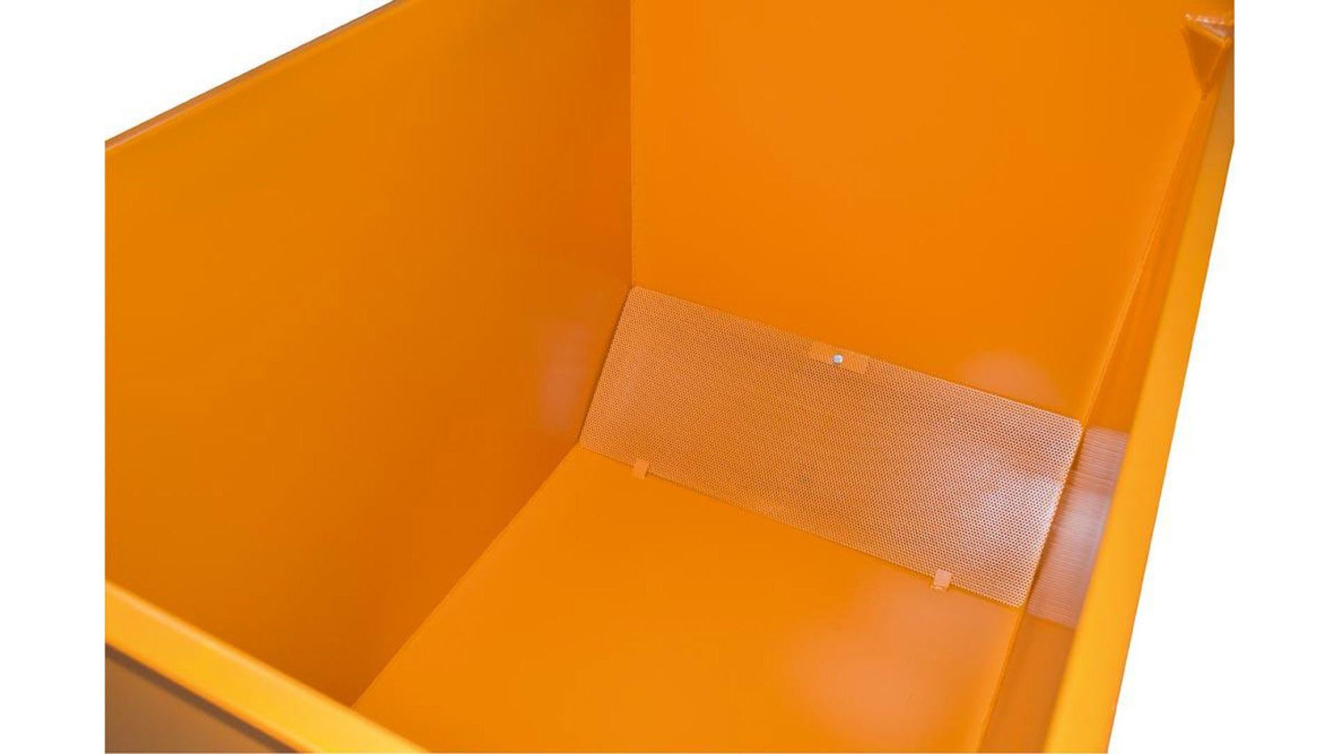 Spänebehälter, Spänebox, Spänekasten - 3-fach stapelbar - Volumen 300 l - Traglast 500 kg - 795 x 840 x 620 mm (HxBxT) - resedagrün