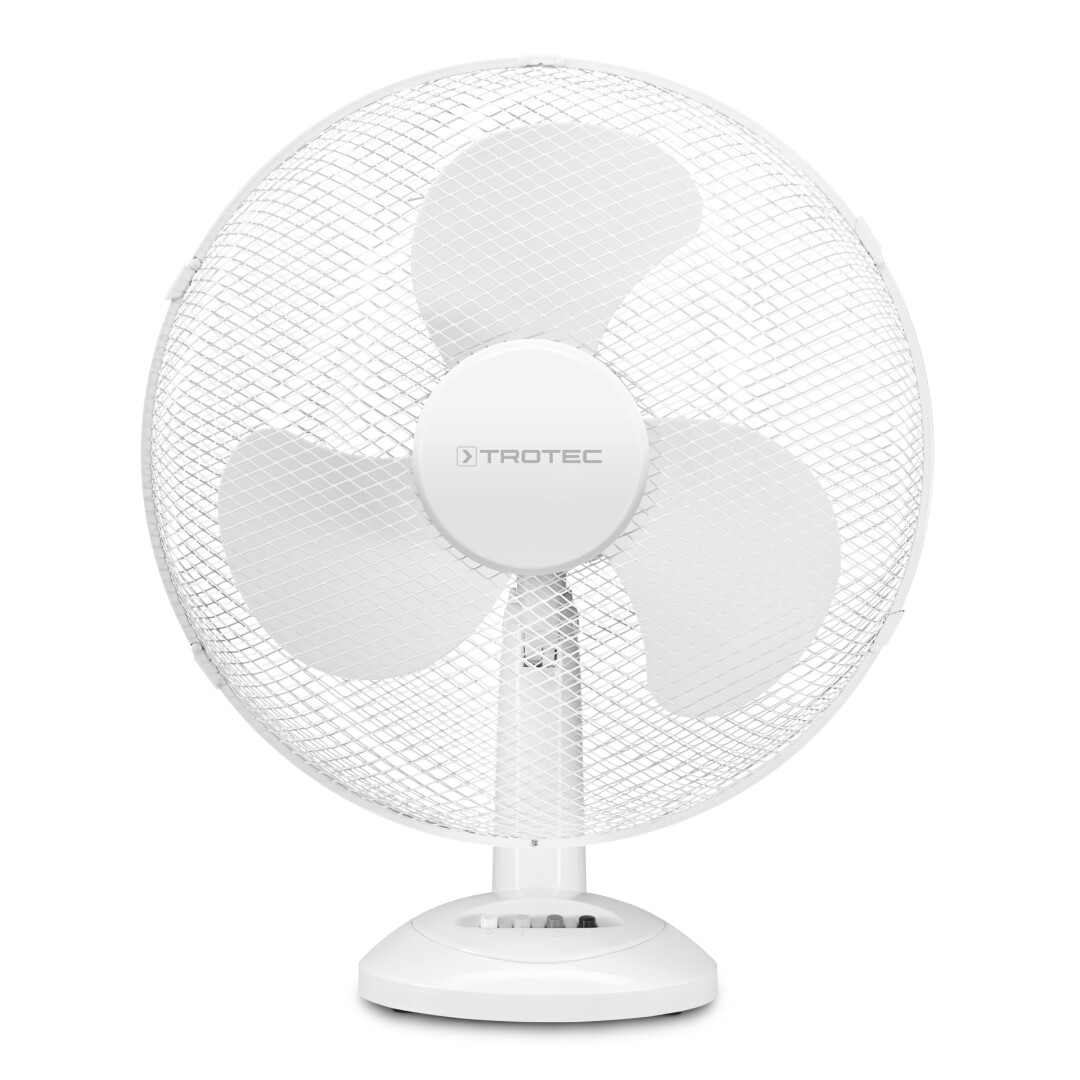 Tischventilator mit 90° Oszillation, 50 W