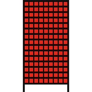 Kleinteileregal, Magazinregal, mit Sichtlagerkästen