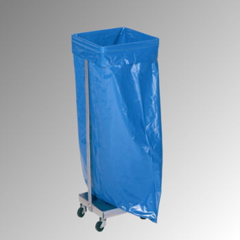 Müllsackständer - für 120 l Säcke - fahrbar - 985 x 330 x 370 mm (HxBxT) - Stahl