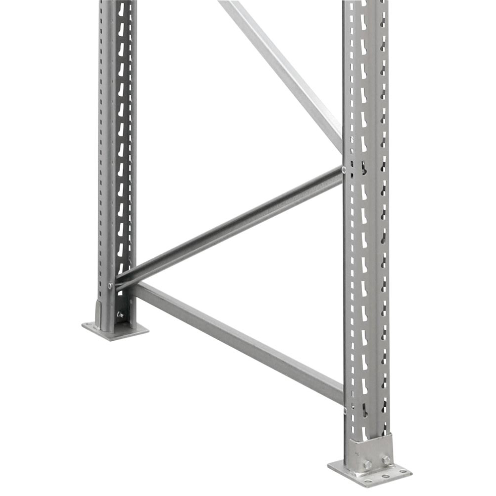 Palettenregal ARTUS / 4 Felder / 2.000 kg / 3,5 x 8 x 1,1 m / Regalwerk Palettenregal ARTUS / 4 Felder / 2.000 kg / 3,5 x 8 x 1,1 m / Regalwerk
