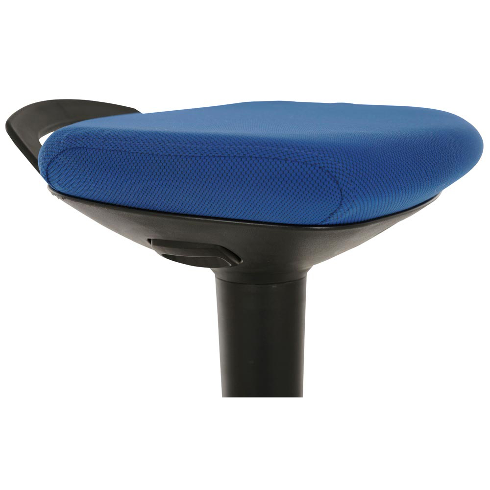 Multibewegliche Stehhilfe,Sitzhöhenverstellung von 600 -860mm,schwarz