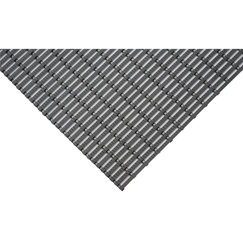 Industriematte, schwarz/gelb, Breite 1000 mm (Bestellung 1 mtr = 1 Stück)