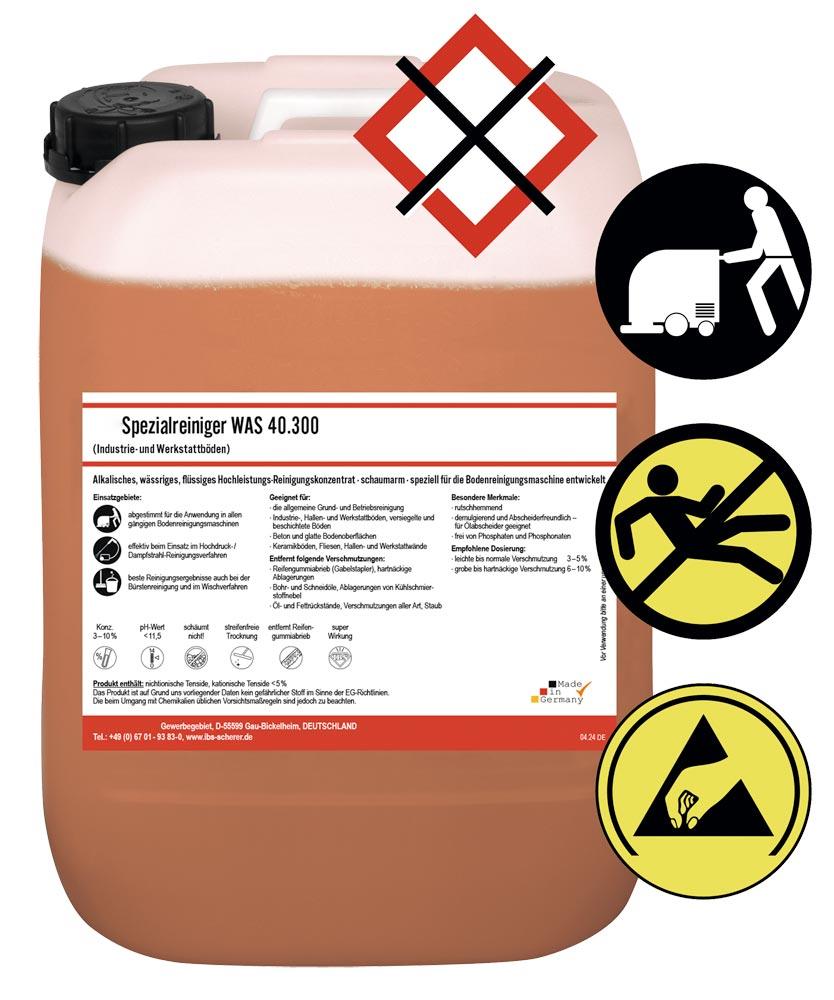 Spezialreiniger für Bodenreinigungsmaschinen