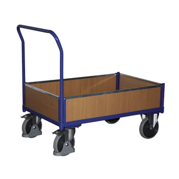 Kastenwagen mit Holz - Ladefläche 650 x 1.110 mm (BxT) - Traglast 500 kg