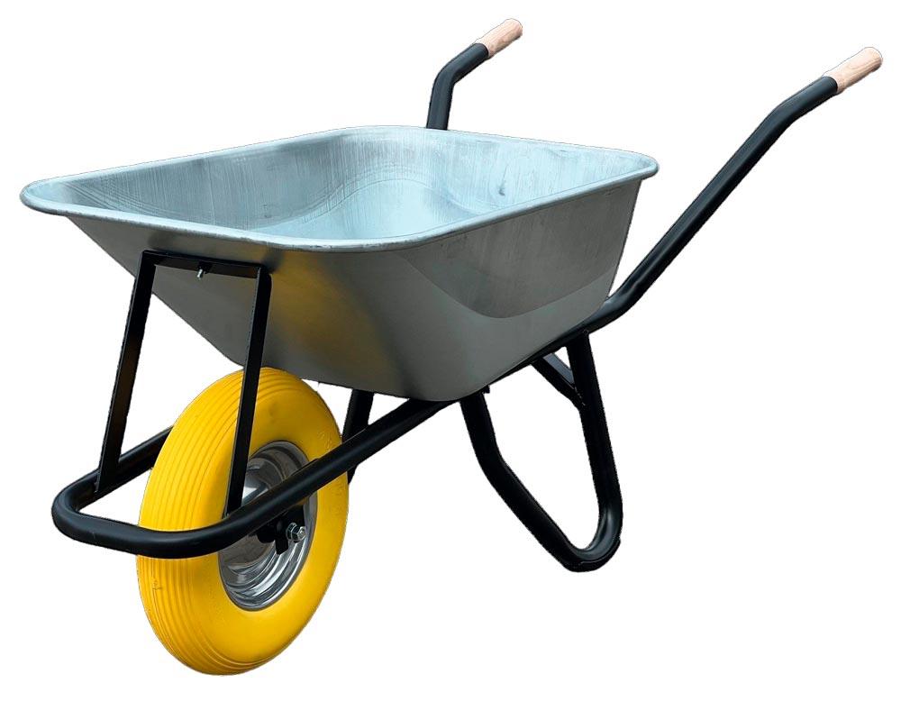 Schubkarre 100 Liter, Mulde Stahl
