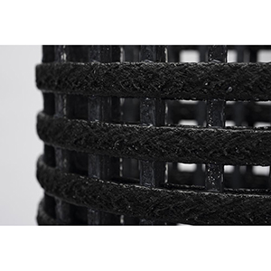 Bodenrost, Industrierost mit grob gekörnter Oberfläche, Farbe schiefergrau, Breite 1000 mm (Bestellung 1 mtr = 1 Stück)