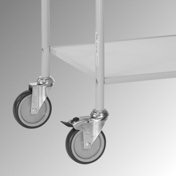 Fetra - Bürowagen - 150 kg - (BxT) 500 x 800 mm - 2 Etagen