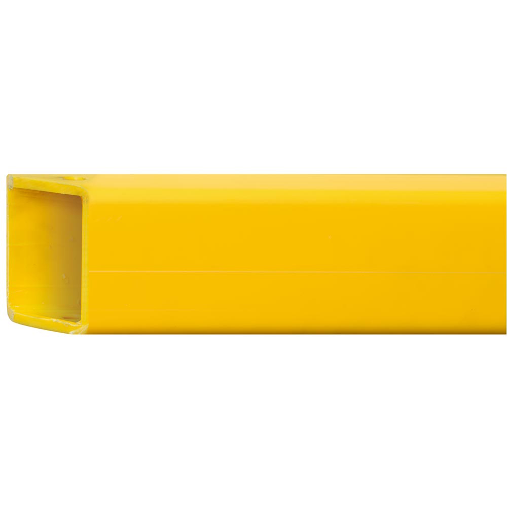 Querbalken f. Ecken, 74x52 mm, Stärke 5 mm, Länge 1000 mm, gelb