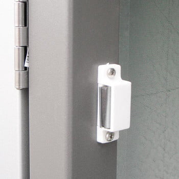 Mülltonnenverkleidung mit Klappdach - für 3 Tonnen - 3/5 Stanzung - 1.160 x 1.960 x 830 mm (HxBxT) - Korpus anthrazitgrau - Pfosten Signalgrau