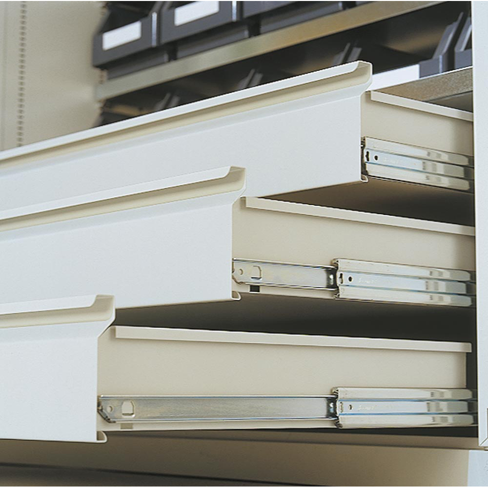 Einzelschublade für Großraumschränke,Vollauszug, Höhe 125 mm