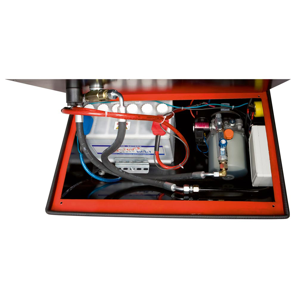 Gegengewichtskran, Traglast 500 kg, zusammenklappbar