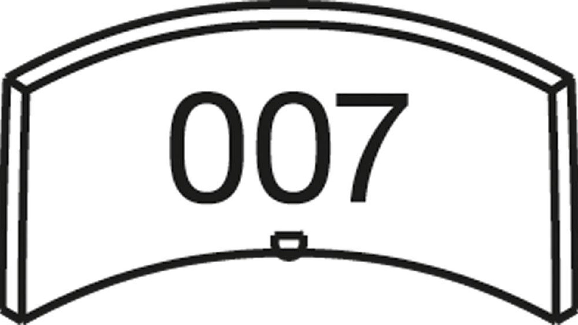 Nummernschild aus Kunststoff -Bitte die 3-stellige Nummerierung angeben-
