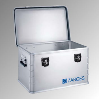 Zarges Box - Aluminium - 60 l - Höhe 330 mm - Breite 600 mm - Tiefe 400 mm - Transportkiste