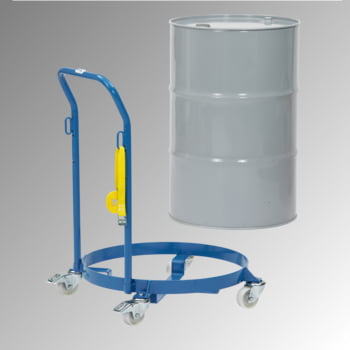 Fetra - Fassroller für 200 l Fässer - 250 kg - Rohrschiebebügel
