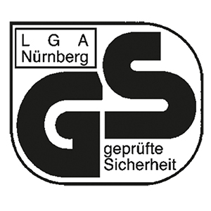 Drehhocker, Arbeitshocker mit Gasfederhöhenverstellung, mit Gleiter, Sitzfläche mit Stoff schwarz, Sitz Höhe: 450-580 mm
