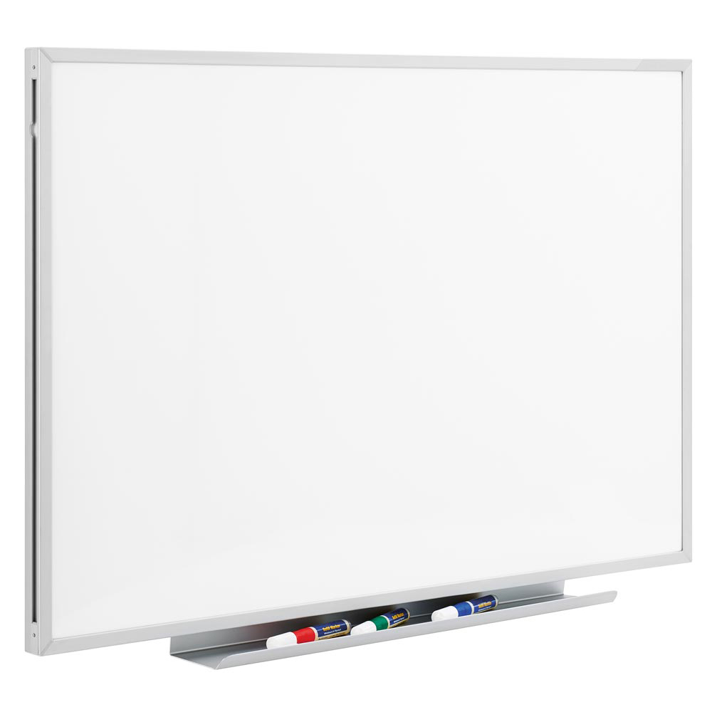 Whiteboard für Wandschienensystem