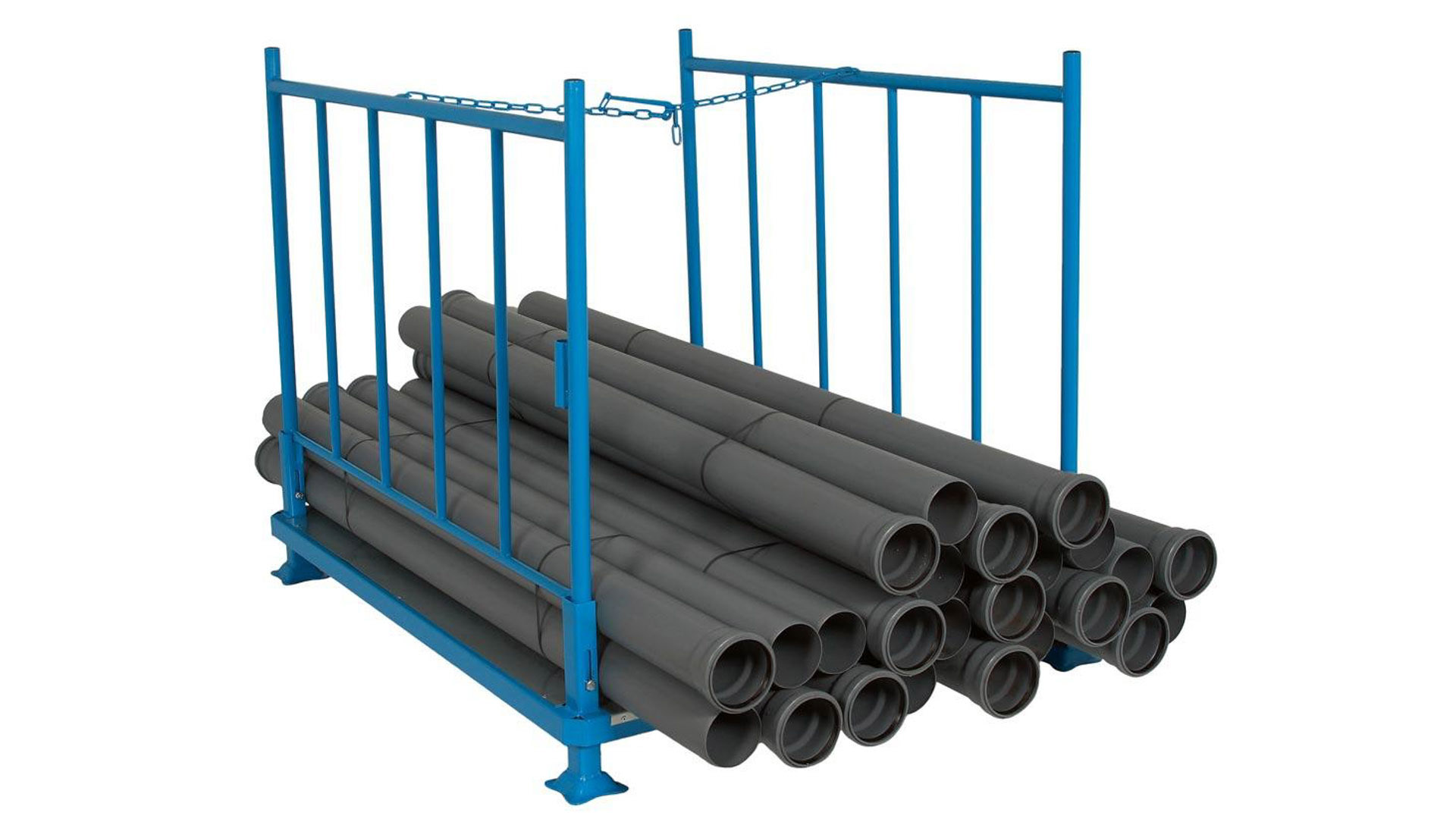 Stapelgestell - Seiten klappbar - Traglast 1.200 kg - 1.200 x 1.200 x 1.500 mm (HxBxT)