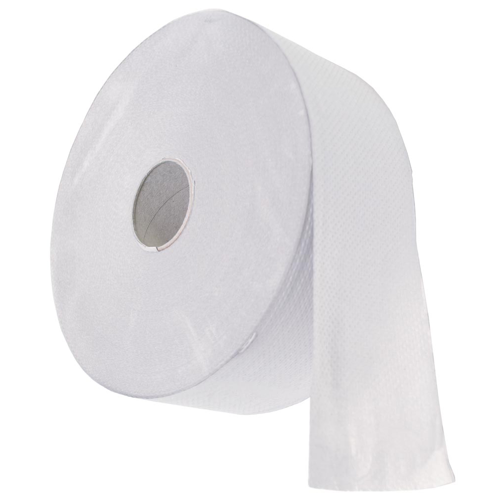 Toilettenpapier, Großrolle, 1-lagig, natur, VE 6 Rollen x 500 m