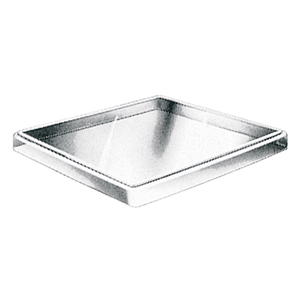 Deckel, Polystyrol, glasklar, für Einsatzkästen BxTxH 49x49x70 mm, VE 50 Stück