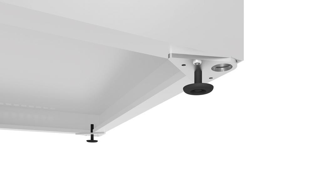 Spind, Kombischrank Premium Plus, BxTxH 800x500x1950 mm, 2 Abteile a 400 mm, mit Sockel, Drehriegel, Farbwahl