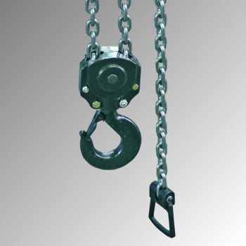 Hebelzug verchromt - Tragkraft 9.600 kg - Hub 1,5 m - Bauhöhe 635 mm