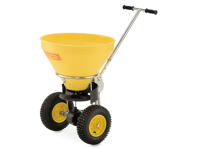 Robuster Streuwagen für Winterdienst und Gartenbau