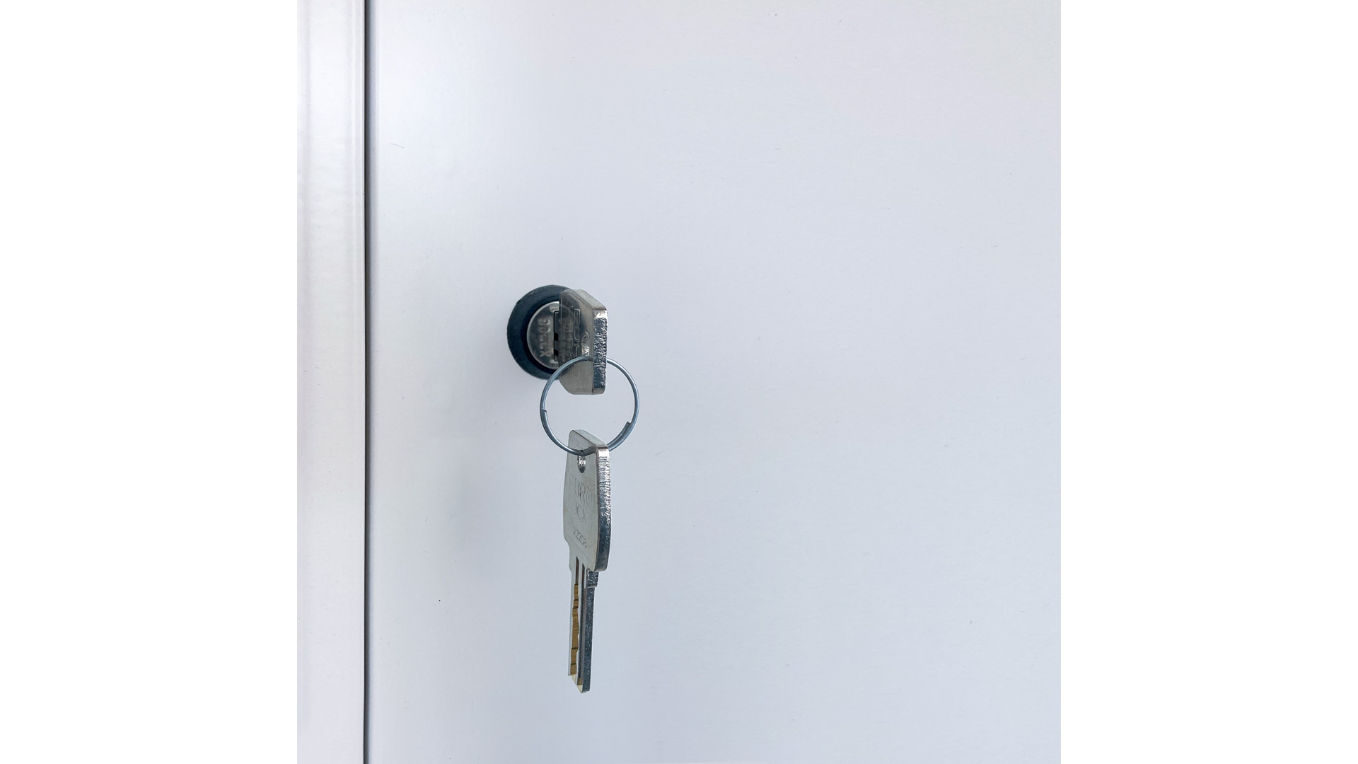 Drehzylinderschloss schwarz, inkl. 2 Schlüssel, 1000 verschiedene Schließungen