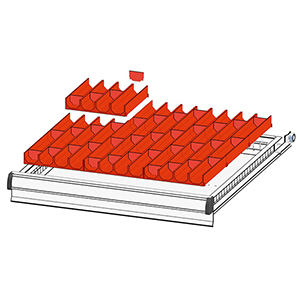 Schubladentrenner, Einteilungsmaterial-Set