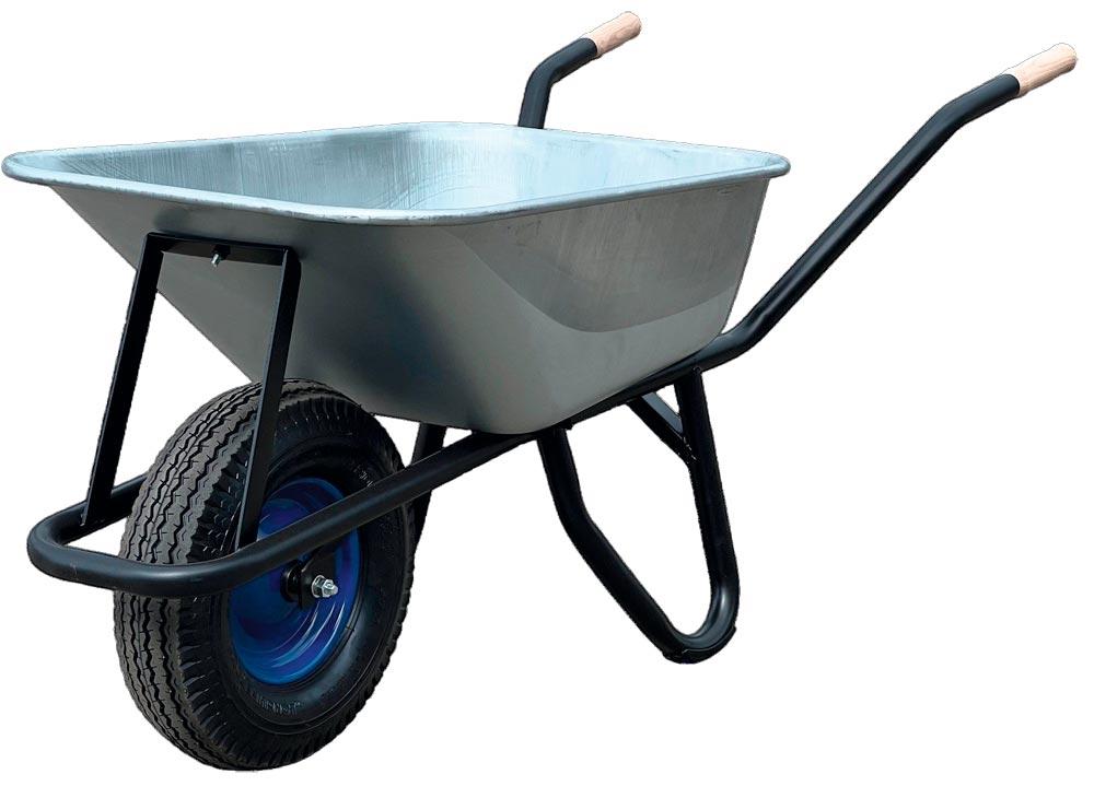 Schubkarre 100 Liter, Mulde Stahl
