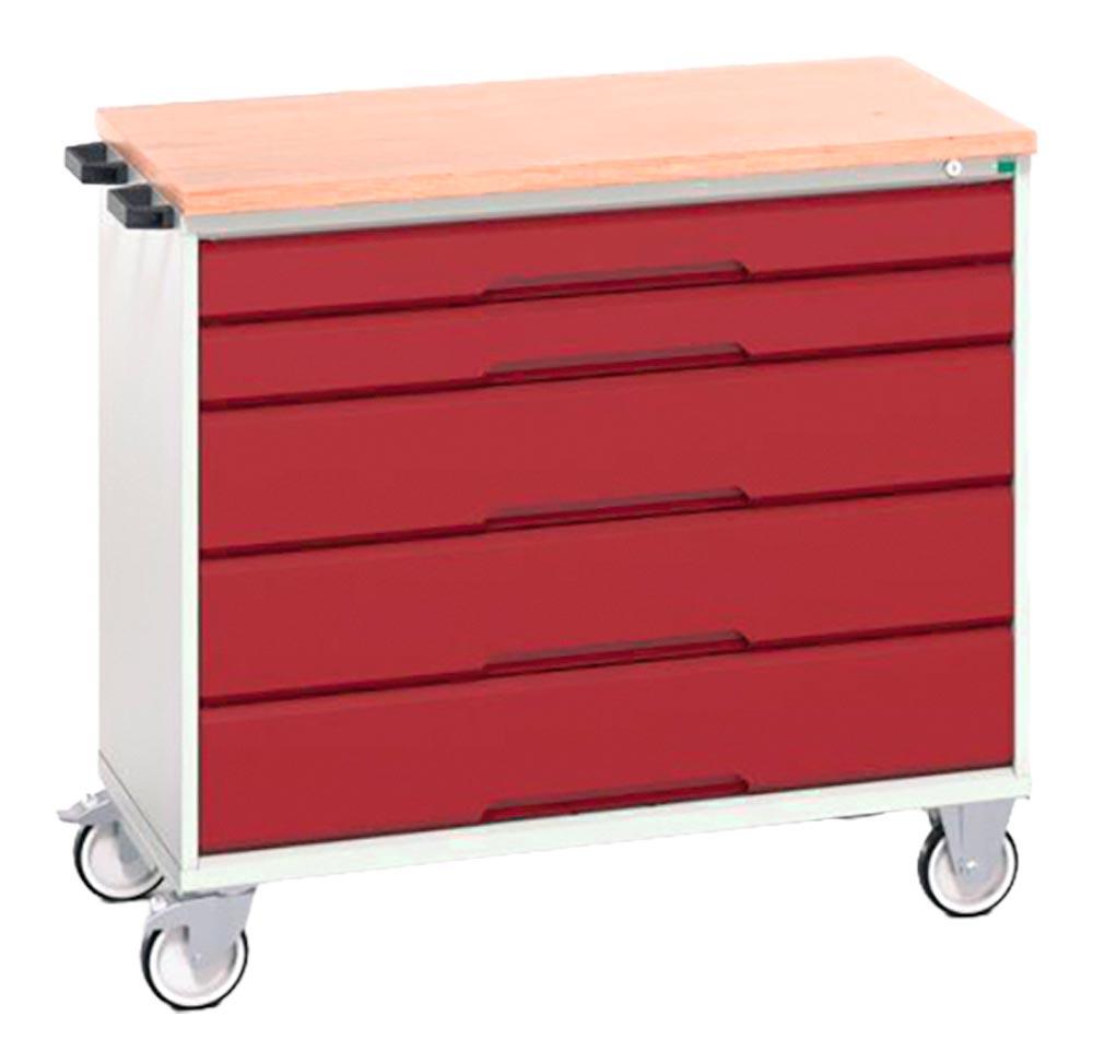 Schubladenschrank, fahrbar