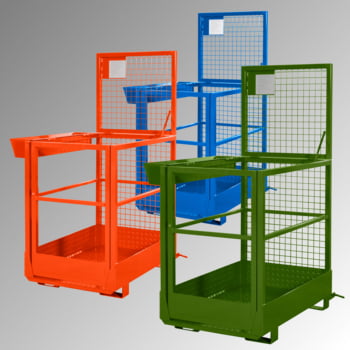 Arbeitsbühne - Traglast 300 kg - 1.910 x 800 x 1.200 mm - enzianblau