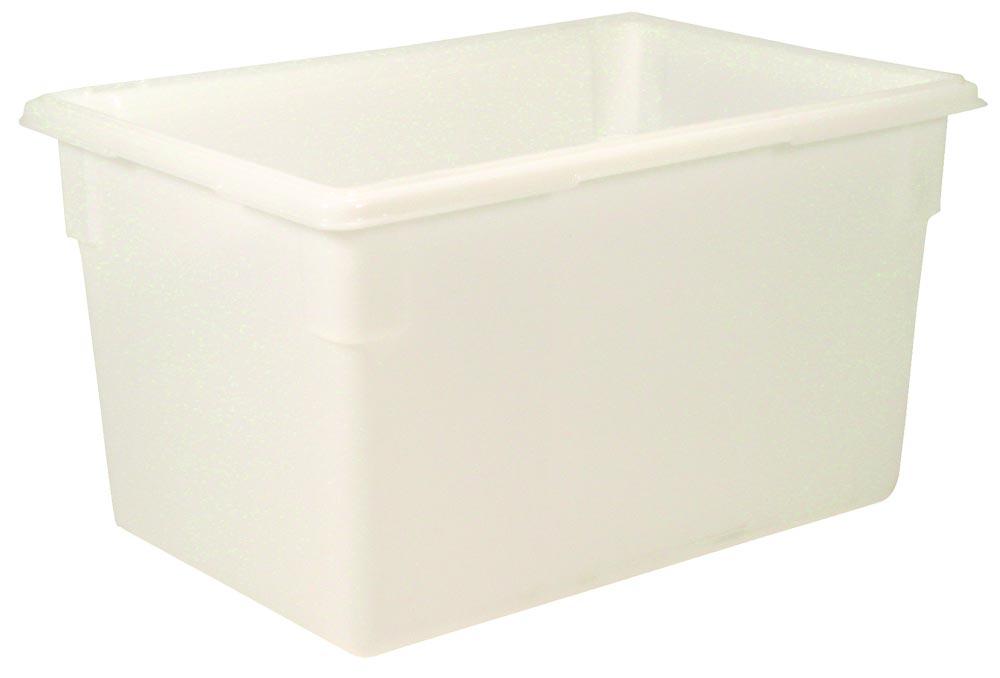 Lebensmittelbehälter, PE LxBxH 660x460x380 mm,Volumen 81,5 Liter, Farbe weiß