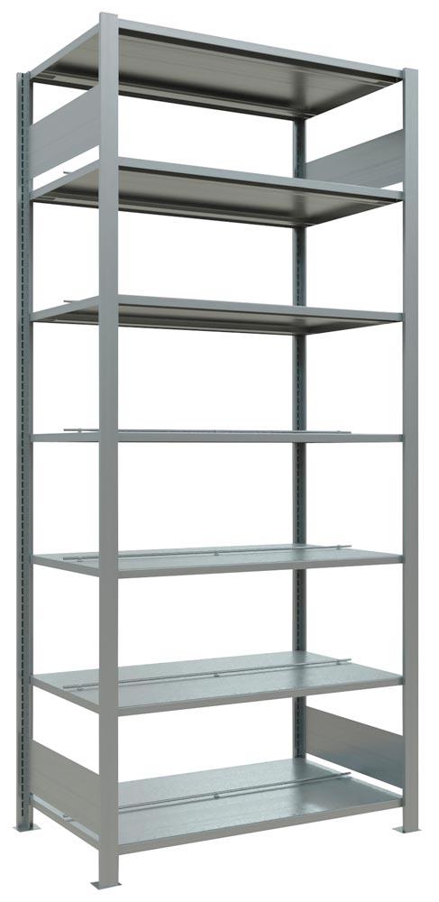 Lagerregal, Steckregal, BxTxH 1000x600x2300 mm