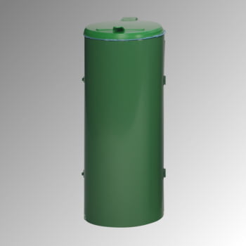 Abfallbehälter - verschließbare Tür (DxH) 450x900 mm - Inh. 120 l - Farbe grün