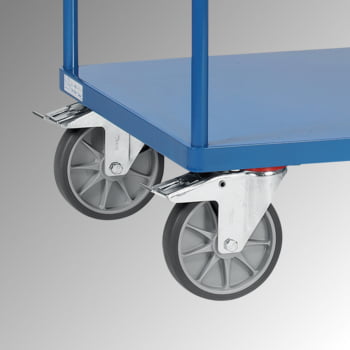 Fetra - Schiebebügelwagen mit Blechplattform - 500 kg Traglast - 948 x 509 x 975 mm (HxBxT)