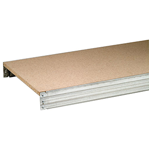 Fachebene mit Spanplattenboden, für Großfachregale, Traglast 250 kg, BxT 1280x600 mm