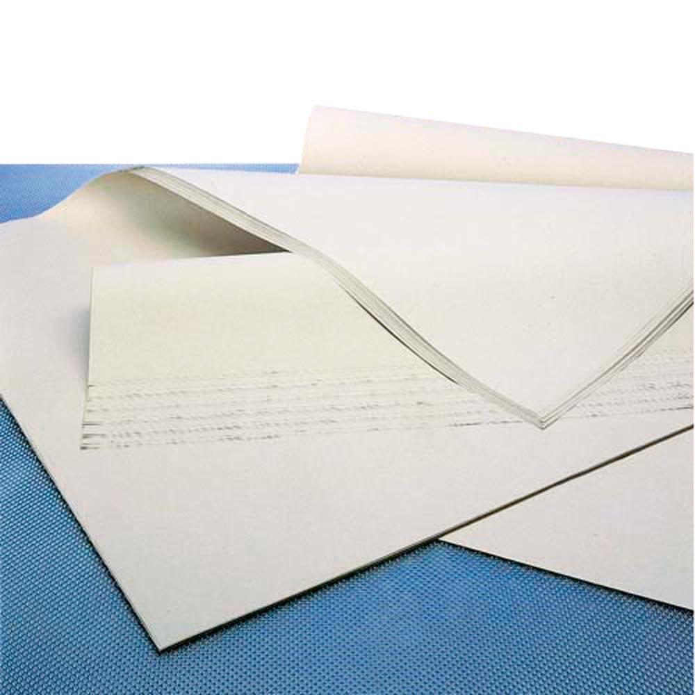 Packseide im Bogenformat, LxB 750x500 mm, Stärke 35 g/qm, hellgrau, VE 25 kg