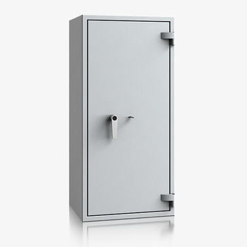 Massiver Wertschutzschrank, Tresor, Safe, VdS Klasse 0/N, 2 Fachböden, feuerhemmend, definierter Einbruchschutz, 1.120 x 530 x 415 mm (HxBxT)