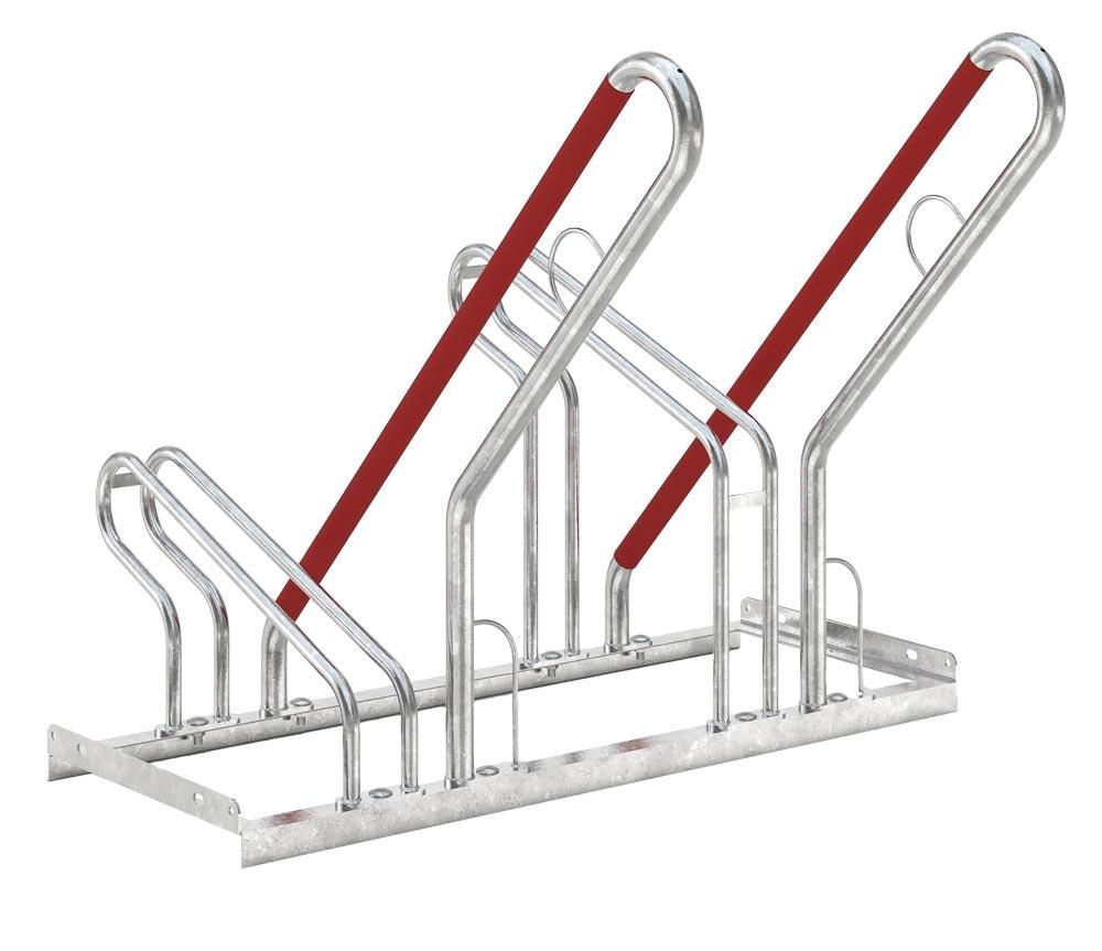 Fahrradbügel aus Stahl, 2 Plätze