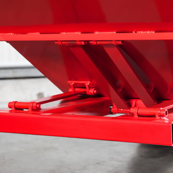 Muldenkippbehälter - Volumen 500,00 l - Traglast 1.200 kg - enzianblau