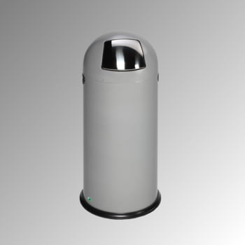 Mülleimer mit Einwurfklappe