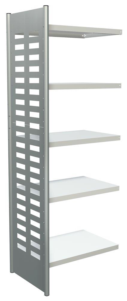 Büroregal, BxTxH 750x500x2200 mm