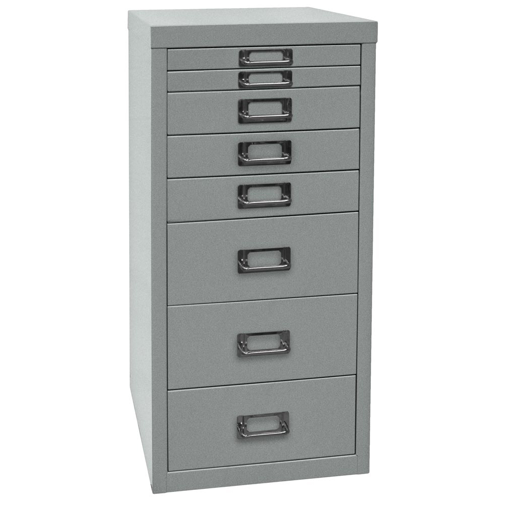 Schubladenschrank aus Stahl