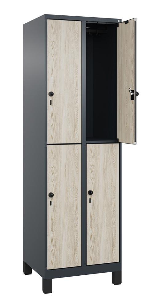 Fächerschrank, doppelstöckig