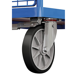 Mehrpreis für Totalstop zu Transportwagen mit Ladefläche-B 500 mm