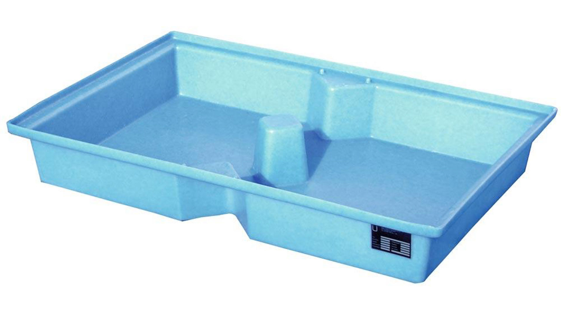 Polyethylen-Kleingebindewanne (PE) für Paletten - 1.200 x 800 mm - 100 l Volumen