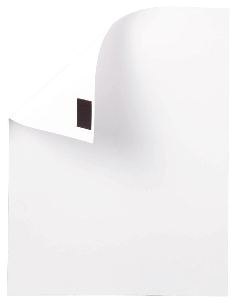 Magnetband, Rolle 10 m lang, 45 mm breit, 1 Seite selbstklebend, 1 Seite magnetisch