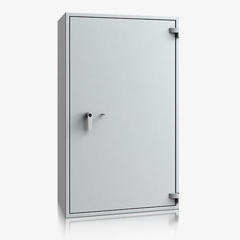 Massiver Wertschutzschrank, Tresor, Safe, VdS Klasse 0/N, 3 Fachböden, feuerhemmend, definierter Einbruchschutz, 1.470 x 870 x 495 mm (HxBxT)